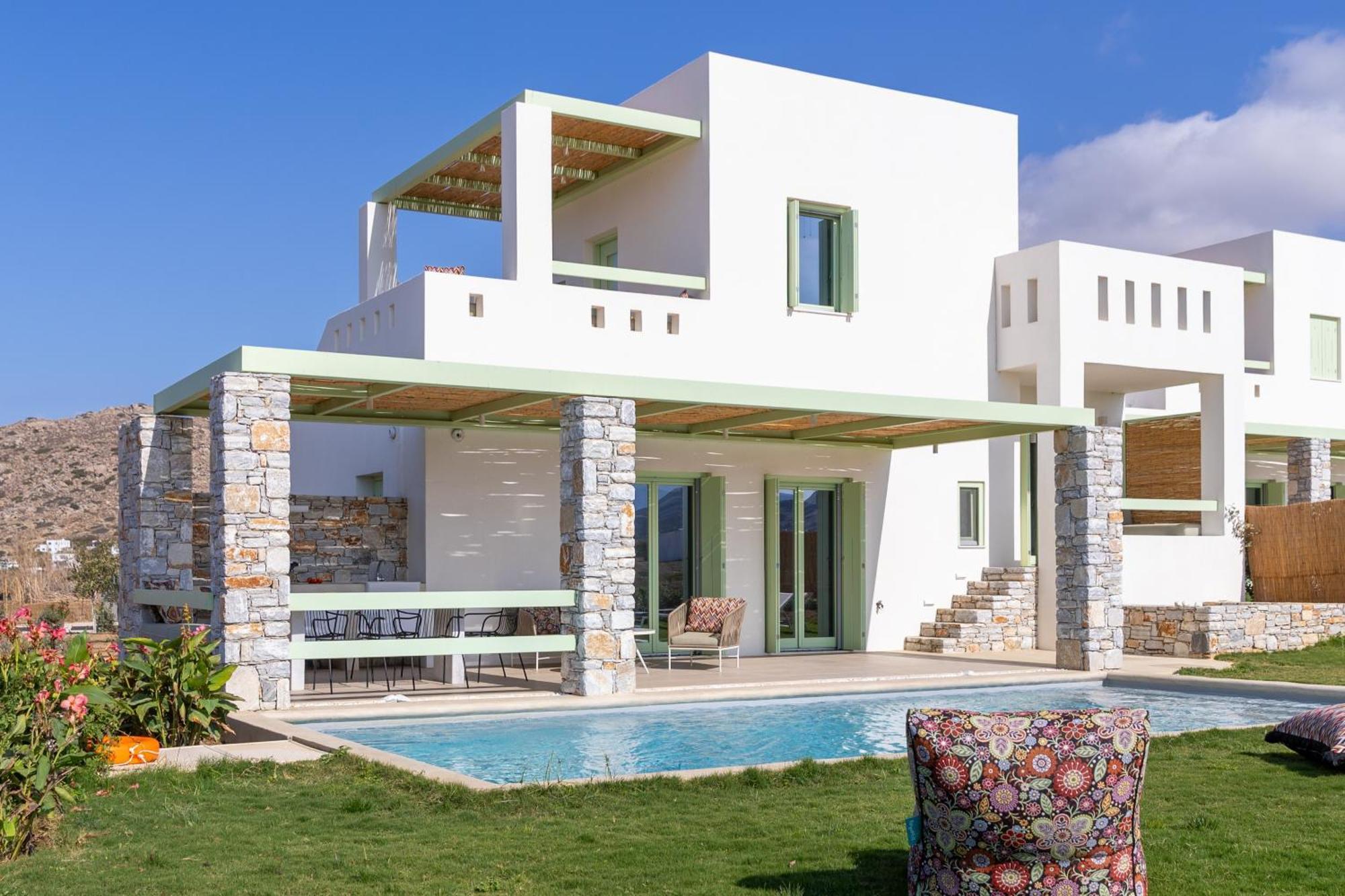 Plioni Villas & Suites Mikri Vigla Dış mekan fotoğraf